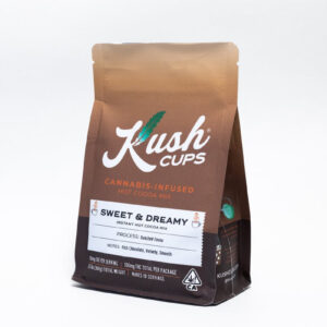 Sweet & Dreamy Hot Cocoa Mix 100mg THC by Kush Cups Coffee