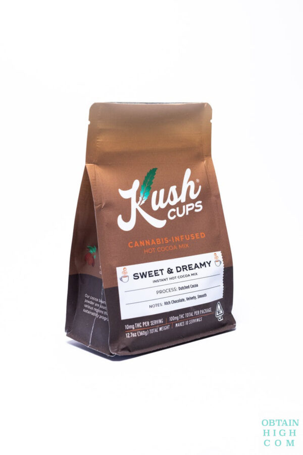 Sweet & Dreamy Hot Cocoa Mix 100mg THC by Kush Cups Coffee 4