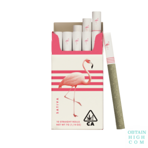 Cannabis Pre-rolls 10 Pack Classic Sativa 7 Grams by Birdies