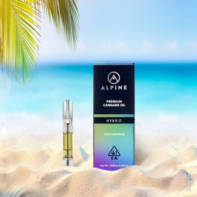 Frozen Bananas Hybrid THC Cartridge by Alpine Vapor