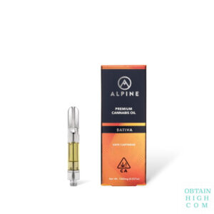 Super Silver Haze Sativa THC Cartridge by Alpine Vapor