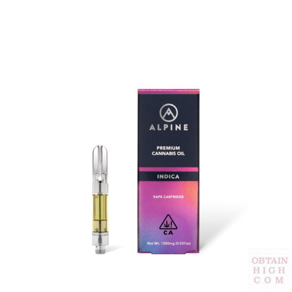 Northern Lights Indica THC Cartridge by Alpine Vapor