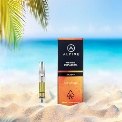 Pina Colada Sativa THC Cartridge by Alpine Vapor