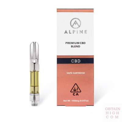 Cannatonic Hybrid (1:1) CBD:THC Cartridge by Alpine Vapor