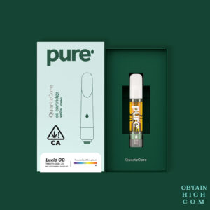 Lucid OG Sativa 1 Gram THC QuartzCore Cartridge by PURE