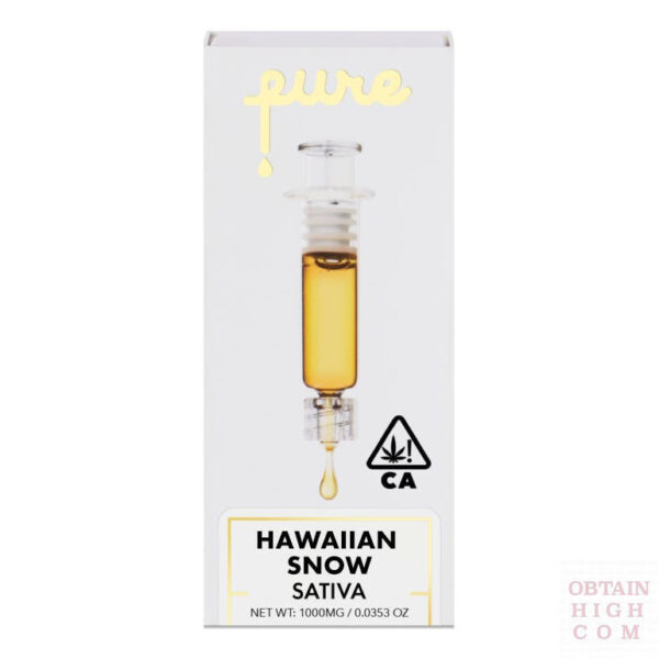 Hawaiian Snow Sativa 1 Gram Cannabis Syringe by Pure