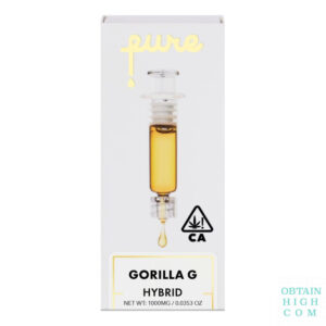 Gorilla G Hybrid 1 Gram Cannabis Syringe by Pure