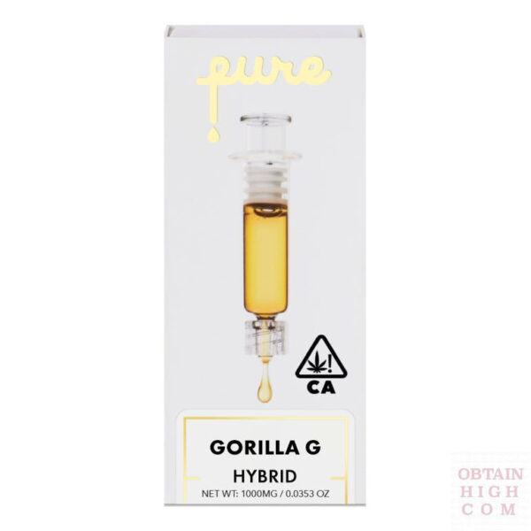 Gorilla G Hybrid 1 Gram Cannabis Syringe by Pure