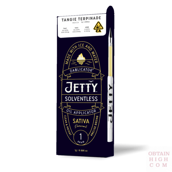 Tangie Terpinade Solventless 1 Gram THC Oil Dablicator by Jetty