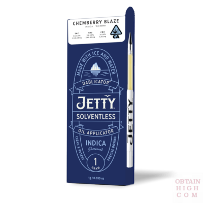 Chemberry Blaze Solventless 1 Gram THC Oil Dablicator by Jetty