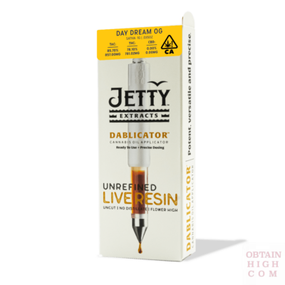 Day Dream OG Live Resin 1 Gram THC Oil Dablicator by Jetty