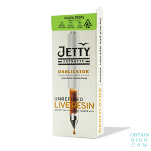 Guava Drops Live Resin 1 Gram THC Oil Dablicator by Jetty