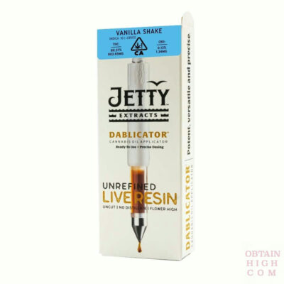 Vanilla Shake Live Resin 1 Gram THC Oil Dablicator by Jetty