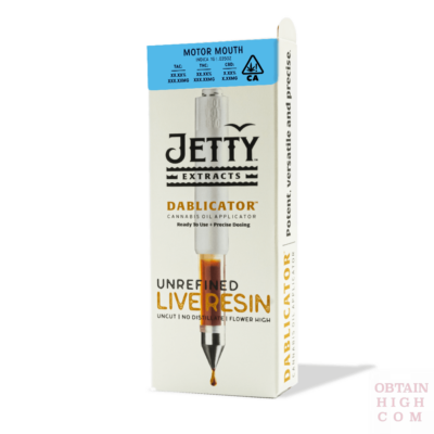 Motor Mouth 100% Live Resin 1 Gram THC Oil Dablicator by Jetty