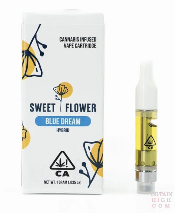 Blue Dream 1 Gram THC Cartridge by Sweet Flower