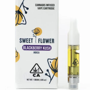 Blackberry Kush 1 Gram THC Cartridge by Sweet Flower