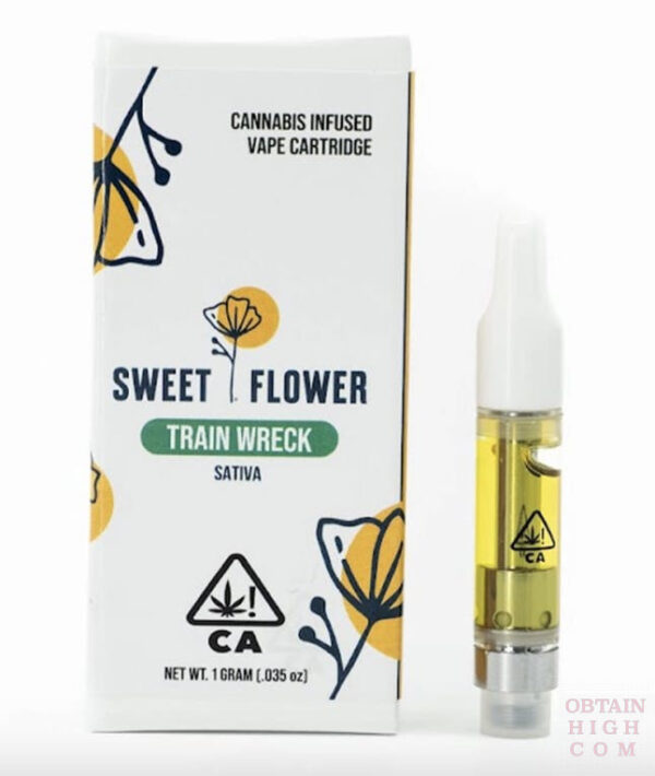 Train Wreck 1 Gram THC Cartridge by Sweet Flower