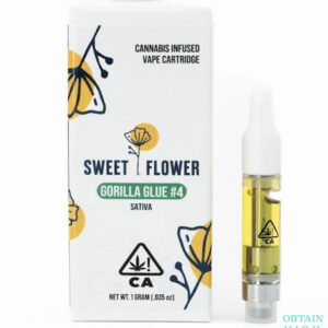 Gorilla Glue #4 1 Gram THC Cartridge by Sweet Flower