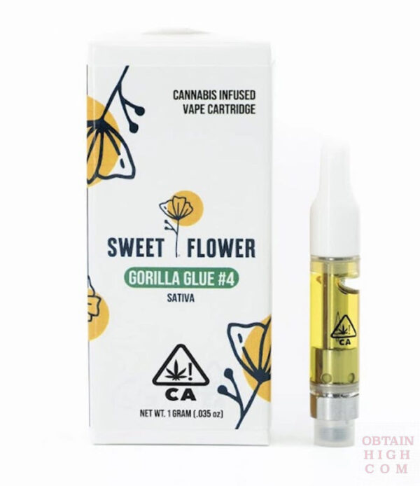 Gorilla Glue #4 1 Gram THC Cartridge by Sweet Flower