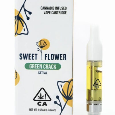 Green Crack 1 Gram THC Cartridge by Sweet Flower