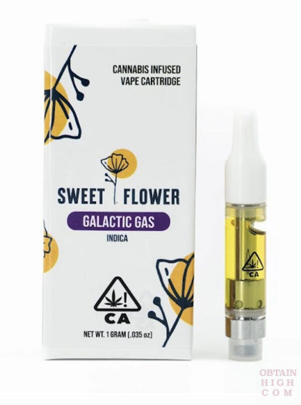 Galactic Gas 1 Gram THC Cartridge by Sweet Flower