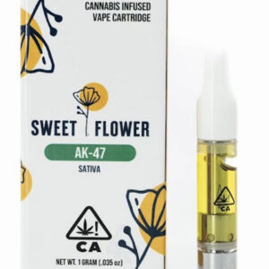 AK-47 1 Gram THC Cartridge by Sweet Flower