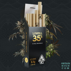 Lowell 35’s Dreamweaver Cannabis Pre-rolls 10 Pack Indica 3.5 Grams by Lowell Herb Co.