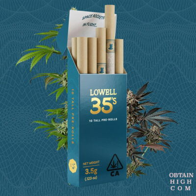 Lowell 35’s Afternoon Delight Cannabis Pre-rolls 10 Pack Hybrid 3.5 Grams by Lowell Herb Co.