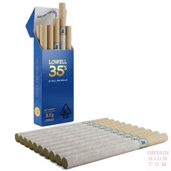 Lowell 35’s Stargazer Cannabis Pre-rolls 10 Pack Indica 3.5 Grams by Lowell Herb Co. 3