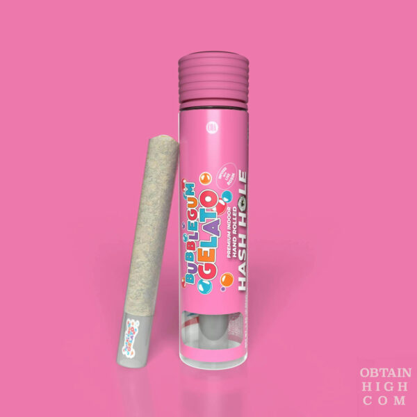 Bubblegum Gelato Hash Hole Preroll 1.8 Grams by Traditional