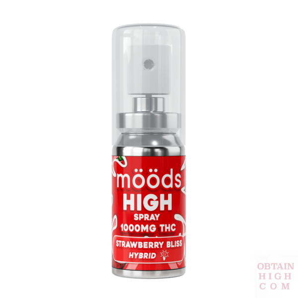 Strawberry Bliss Liquid Dab 1 Gram Cannabis Oral Spray by mööds 2