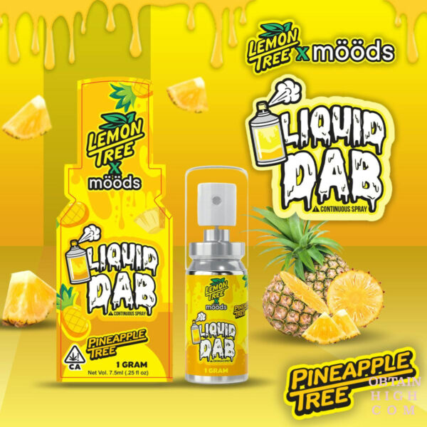 Pineapple Tree Liquid Dab 1 Gram Cannabis Oral Spray by mööds