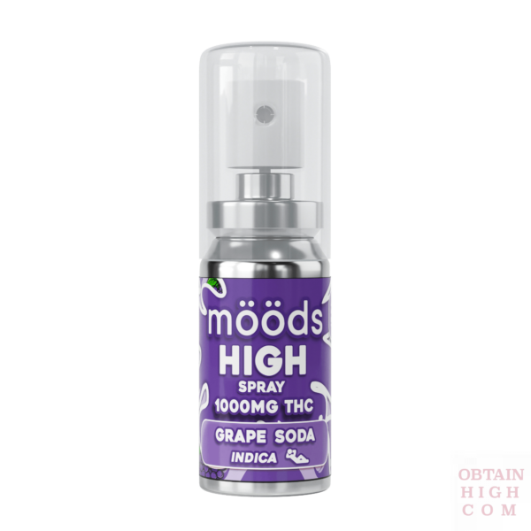 Grape Soda (Indica) 1 Gram Cannabis Oral Spray by mööds 2