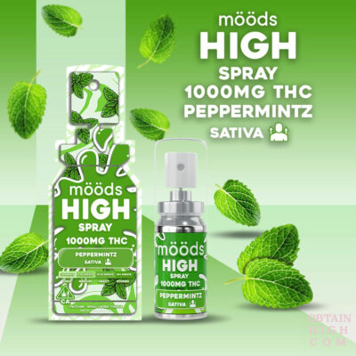 Peppermintz (Sativa) 1 Gram Cannabis Oral Spray by mööds