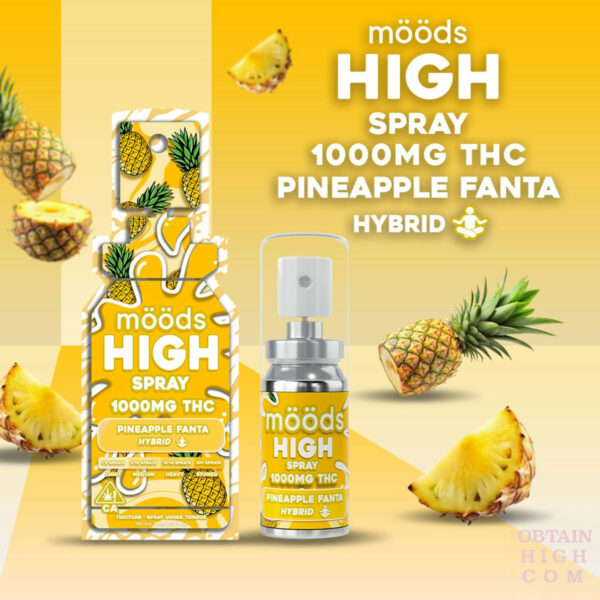 Pineapple Fanta (Hybrid) 1 Gram Cannabis Oral Spray by mööds