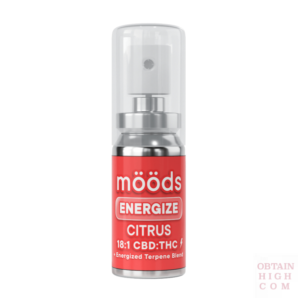 ENERGIZE 18:1 CBD:THC Cannabis Oral Spray by mööds 2