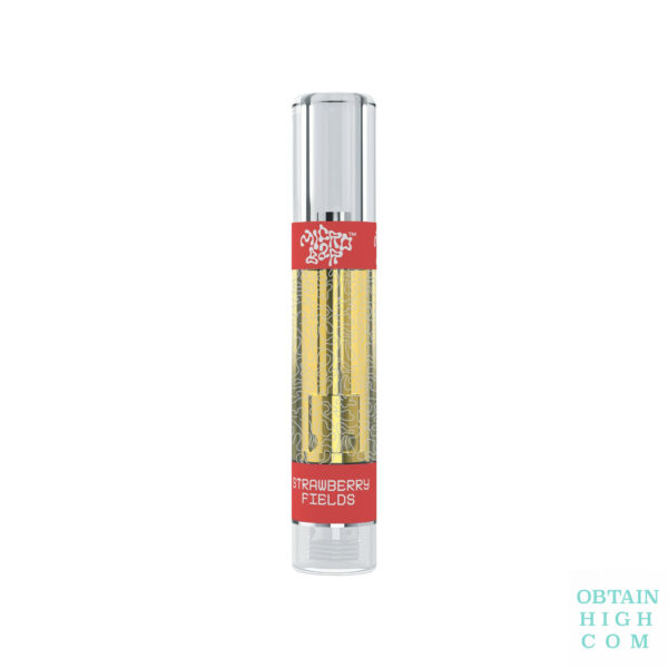 Strawberry Fields 1 Gram Indica Cannabis Oil Cartridge by Micro Bar 3