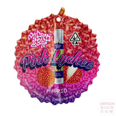 Pink Lychee 1 Gram Hybrid Cannabis Oil Cartridge by Micro Bar