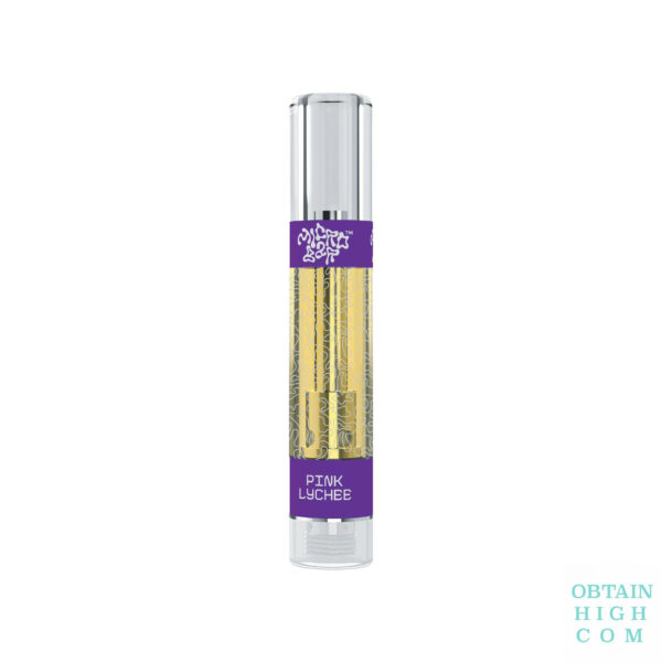 Pink Lychee 1 Gram Hybrid Cannabis Oil Cartridge by Micro Bar 3