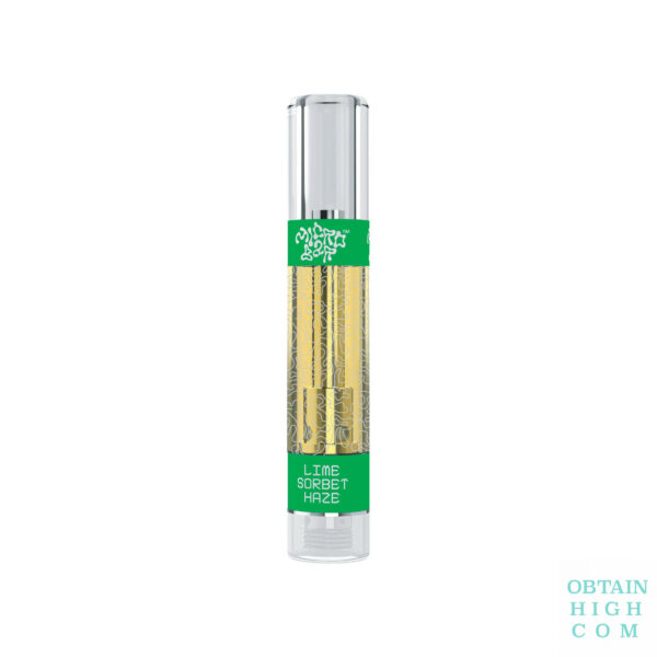 Lime Sorbet Haze 1 Gram Sativa Cannabis Oil Cartridge by Micro Bar 2