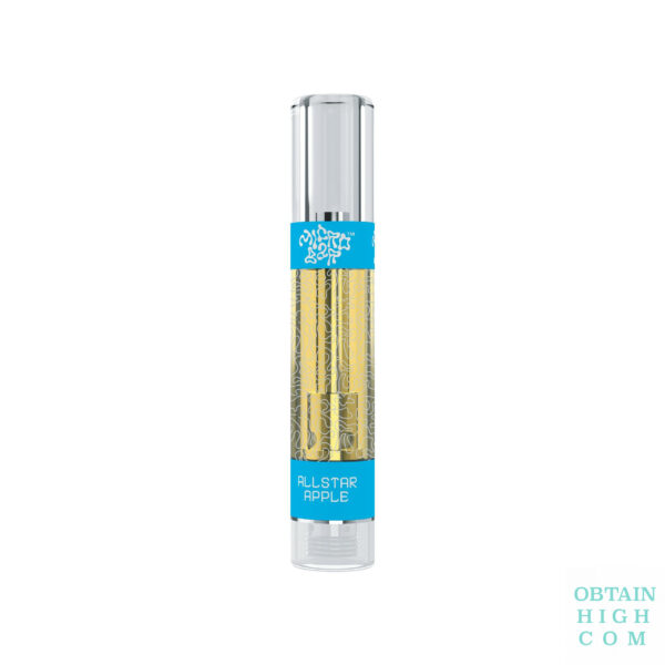 All Star Apple 1 Gram Hybrid Cannabis Oil Cartridge by Micro Bar 3