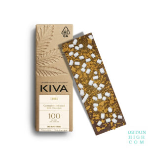 Kiva S’mores Cannabis Infused Chocolate Bar by Kiva Confections