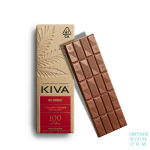 Kiva Cannabis Infused Milk Chocolate Bar by Kiva Confections