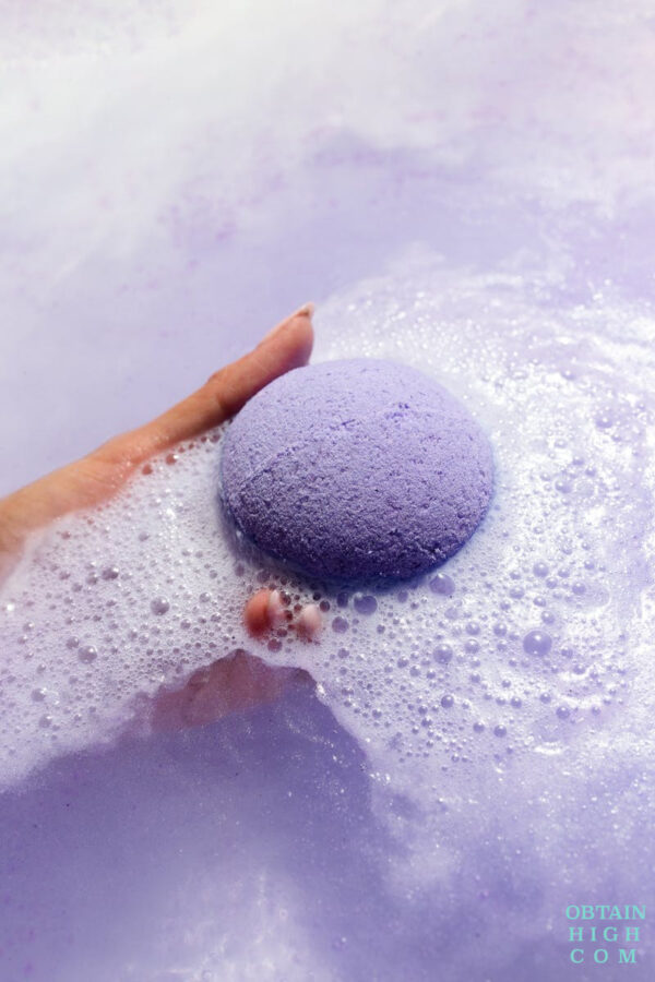 Sleep 1:1 THC:CBD Bath Bomb by Kush Queen 2