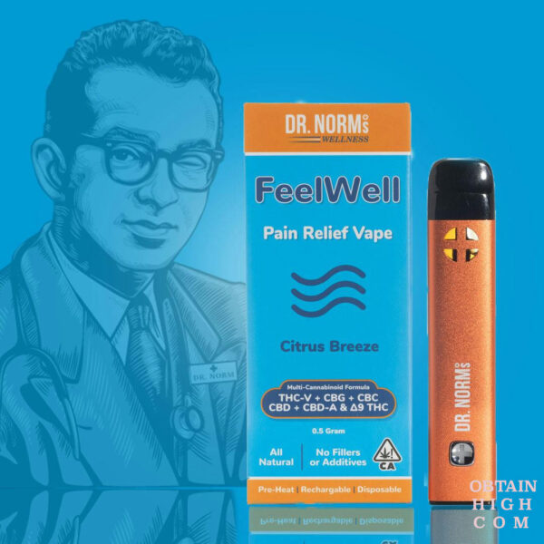 Feel Well Pain Relief Vape by Dr. Norm’s