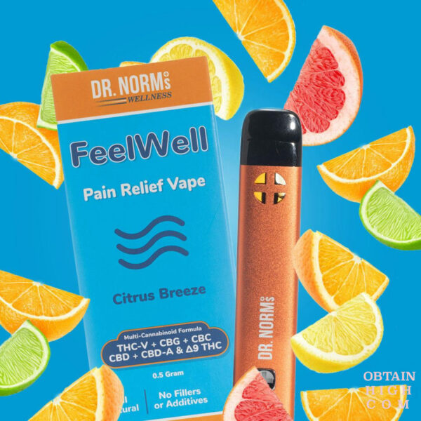 Feel Well Pain Relief Vape by Dr. Norm’s 3