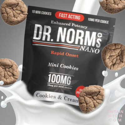 Cookies & Cream Nano Mini Cookies by Dr. Norms