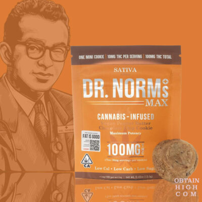 Peanut Butter Chocolate Chip MAX Cookies by Dr. Norms