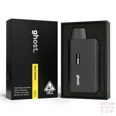 Black Mamba 1 Gram All-In-One Vape by ghost.