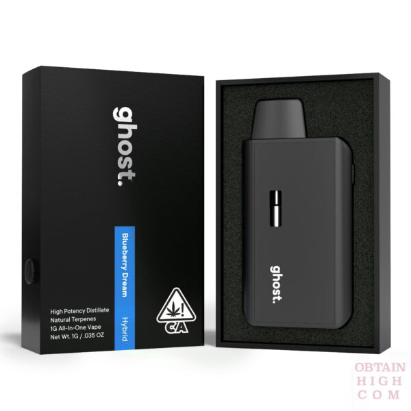 Blueberry Dream 1 Gram All-In-One Vape by ghost.